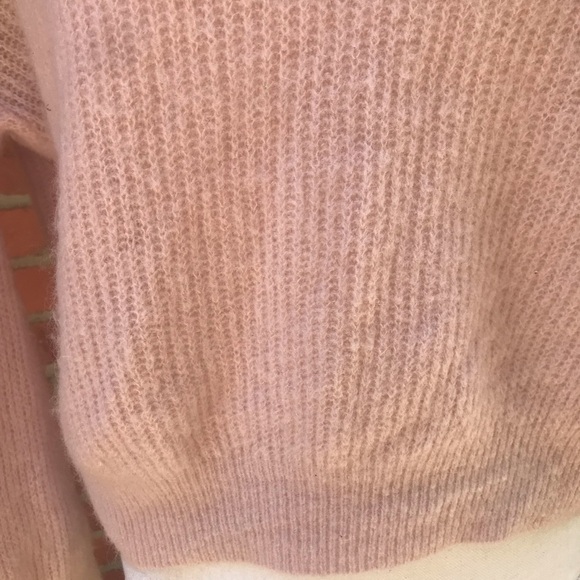 Alexandre Laurent Paris Sweater Womens Sz Small S Pink Mohair Made In Italy - Picture 3 of 10